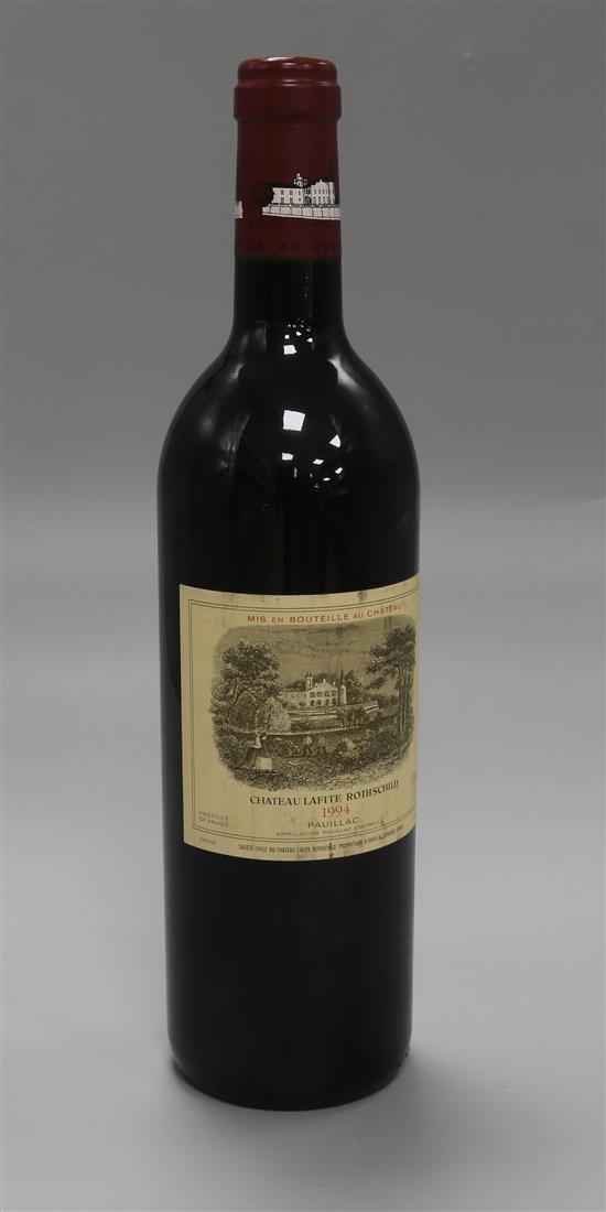 A bottle of Chateau Lafite Rothschild, 1994